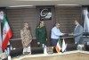 آیین تکریم و معارفه فرمانده پایگاه بسیج پتروشیمی کارون برگزار شد